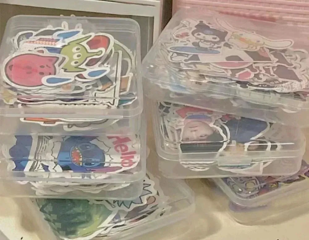 American Retro Poster Stickers