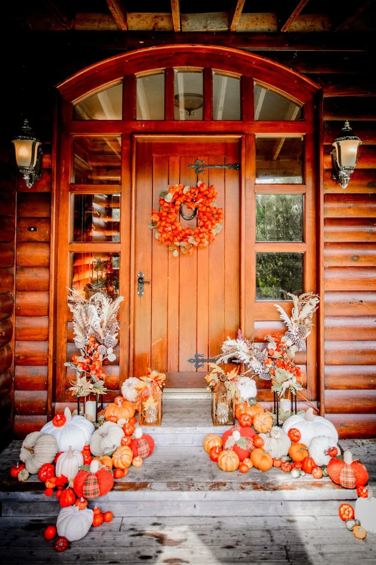 Burnt Orange Wreath