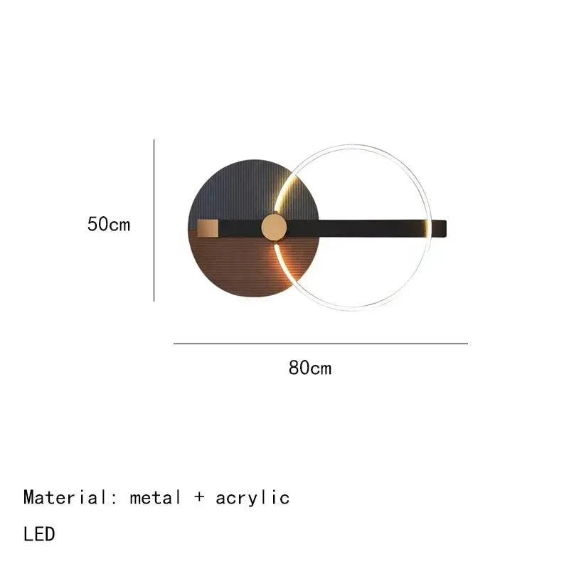 Chic Art Deco LED Wall Sconce: A Stylish Illumination Option for Modern Spaces