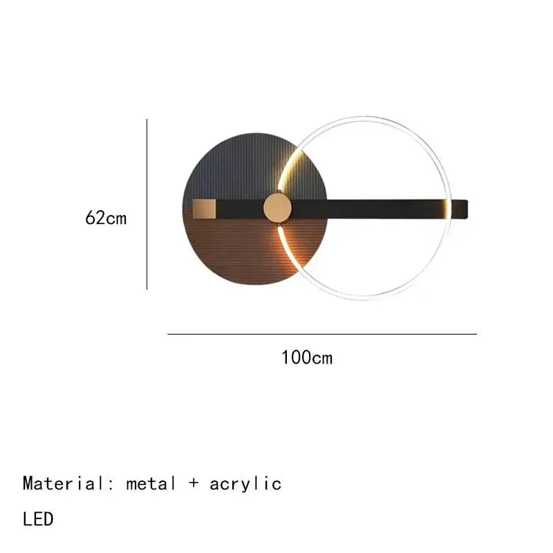 Chic Art Deco LED Wall Sconce: A Stylish Illumination Option for Modern Spaces