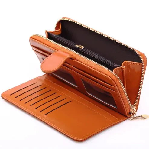 Chic Wristlet Wallet || Navy