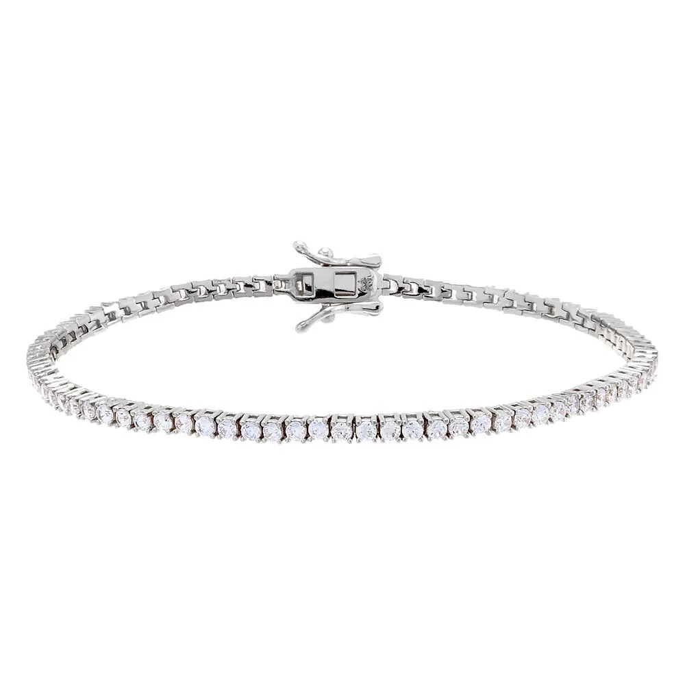Classic Tennis Bracelet by By Adina Eden
