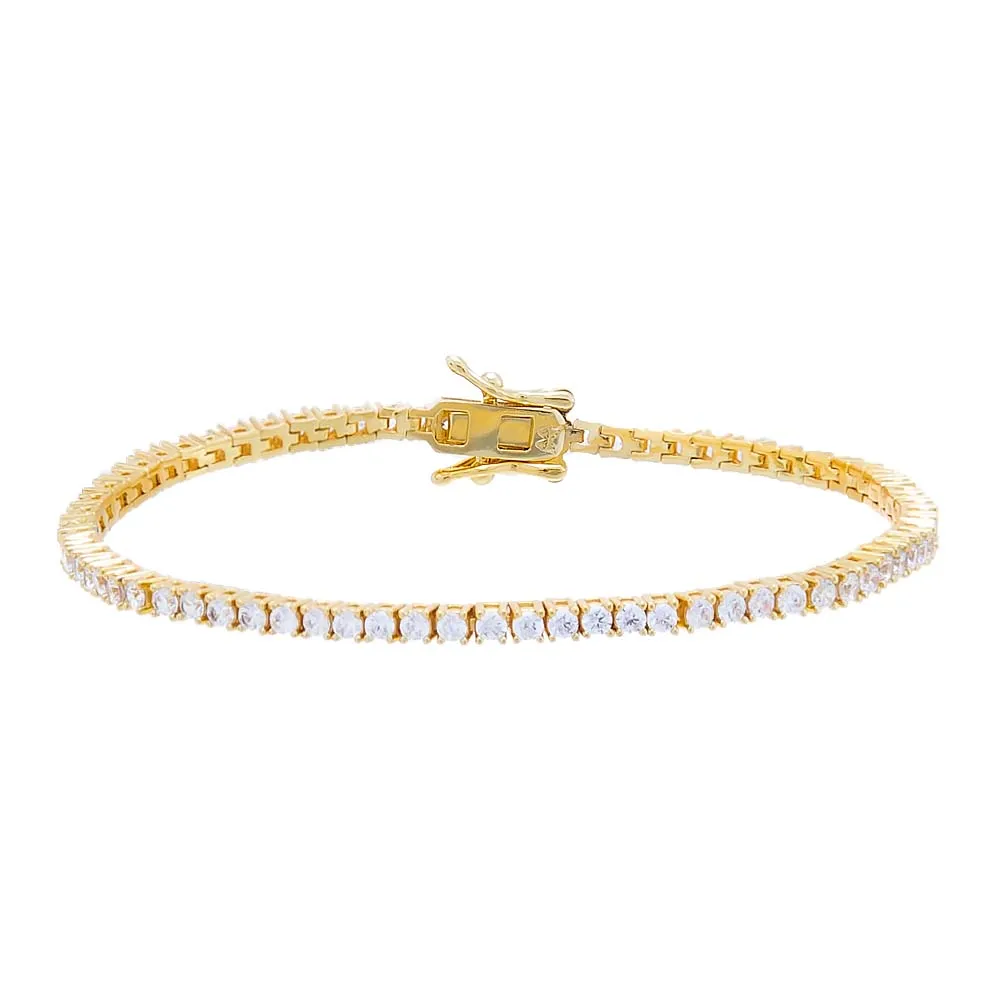 Classic Tennis Bracelet by By Adina Eden