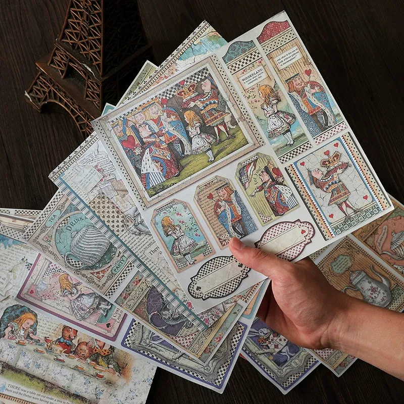 Elegant Large size Retro Art Papers: Versatile Crafting Essentials for Every Occasion