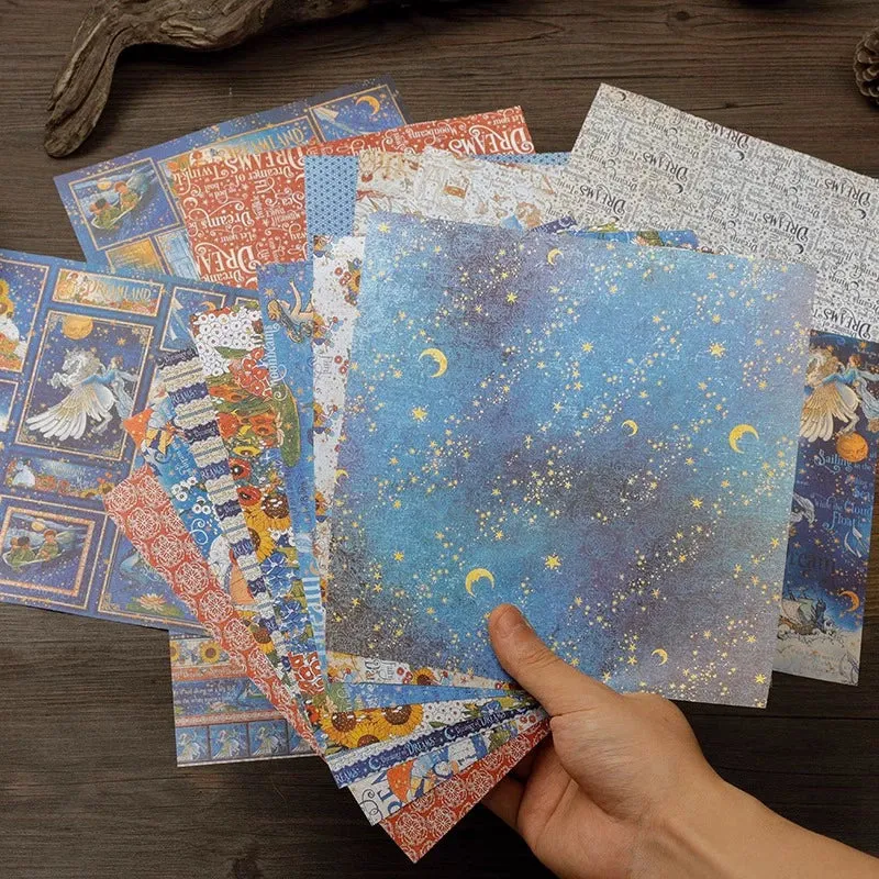 Elegant Large size Retro Art Papers: Versatile Crafting Essentials for Every Occasion