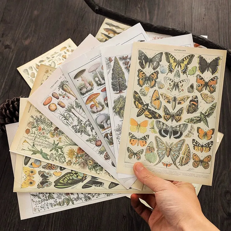 Elegant Large size Retro Art Papers: Versatile Crafting Essentials for Every Occasion
