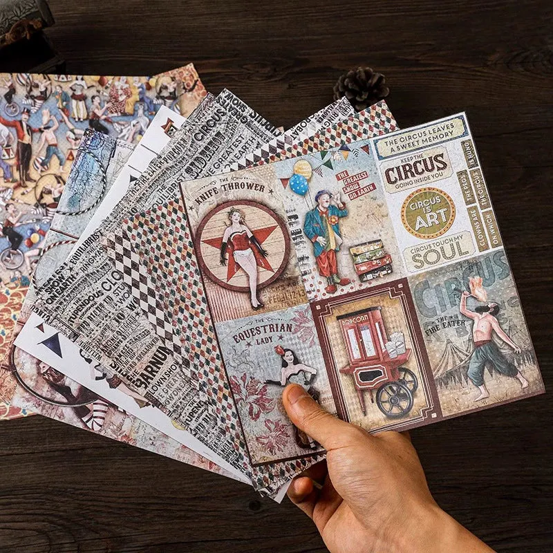 Elegant Large size Retro Art Papers: Versatile Crafting Essentials for Every Occasion