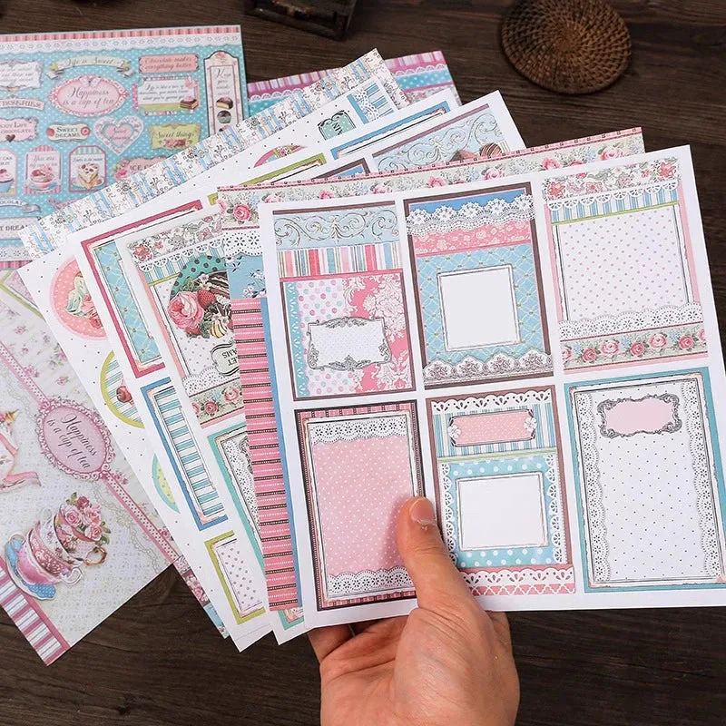 Elegant Large size Retro Art Papers: Versatile Crafting Essentials for Every Occasion