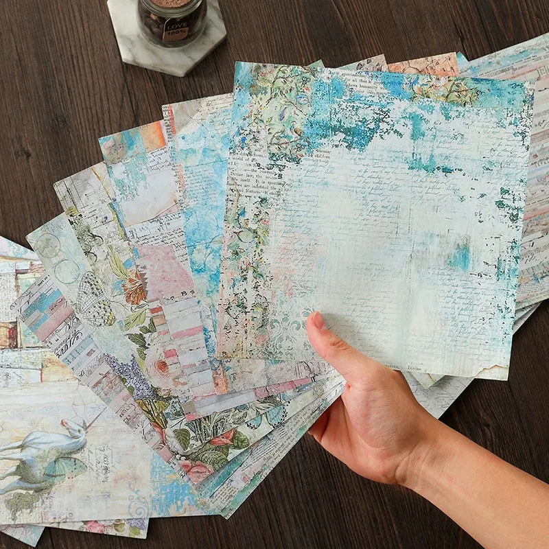 Elegant Large size Retro Art Papers: Versatile Crafting Essentials for Every Occasion