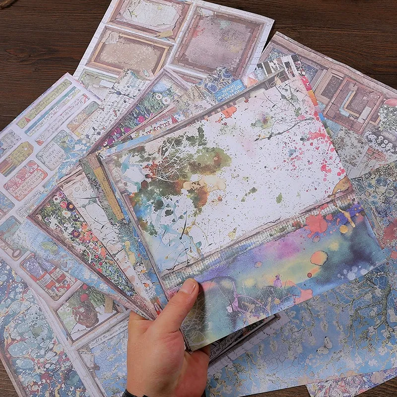 Elegant Large size Retro Art Papers: Versatile Crafting Essentials for Every Occasion