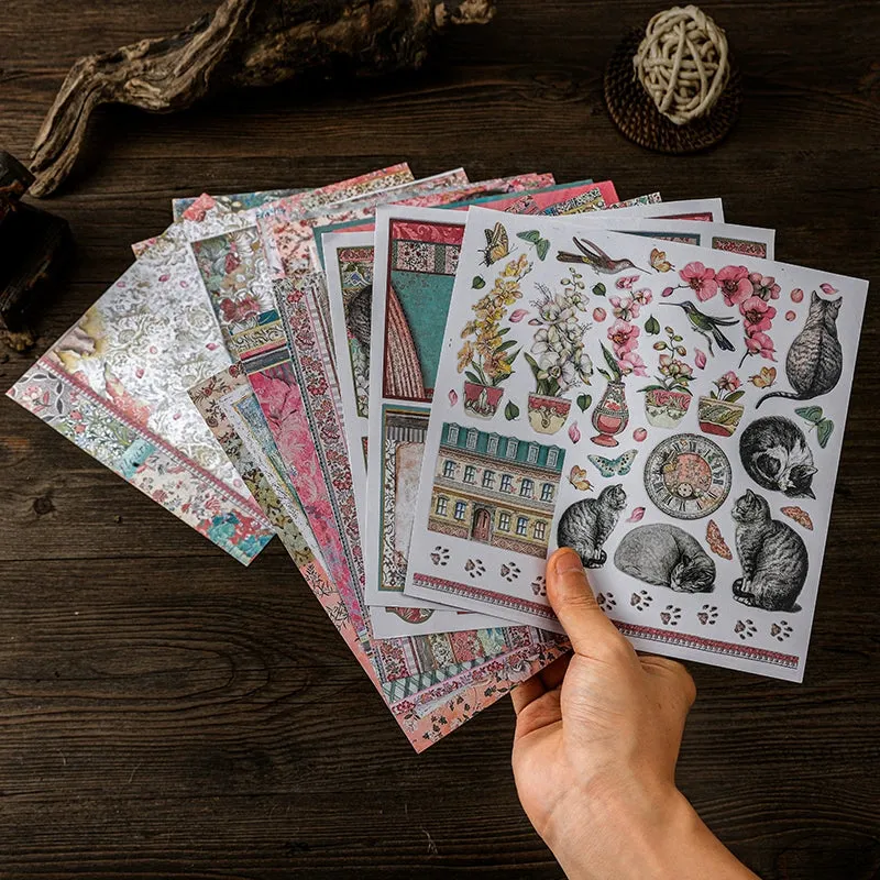 Elegant Large size Retro Art Papers: Versatile Crafting Essentials for Every Occasion