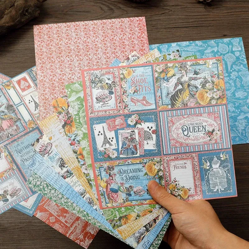 Elegant Large size Retro Art Papers: Versatile Crafting Essentials for Every Occasion