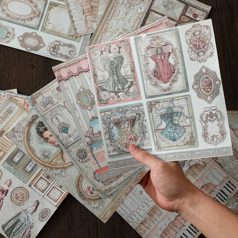 Elegant Large size Retro Art Papers: Versatile Crafting Essentials for Every Occasion
