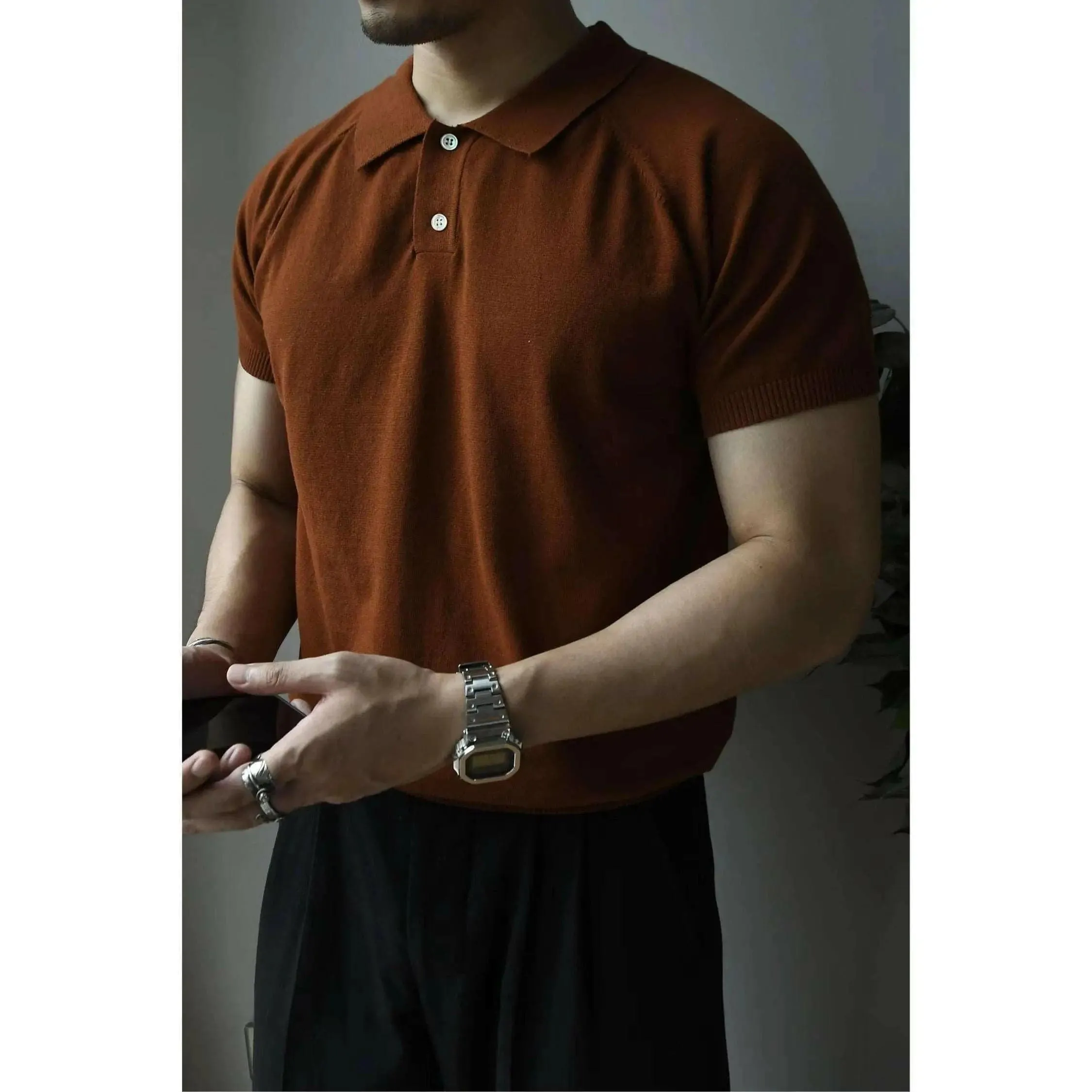 Exquisite Classic Cotton Polo Shirt