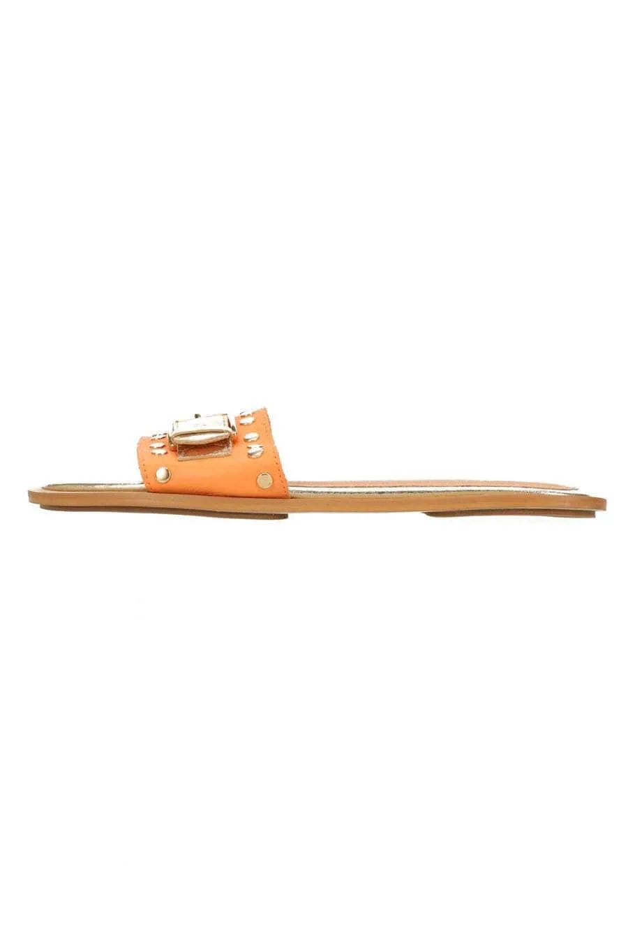 Florence Slide Orange/Gold