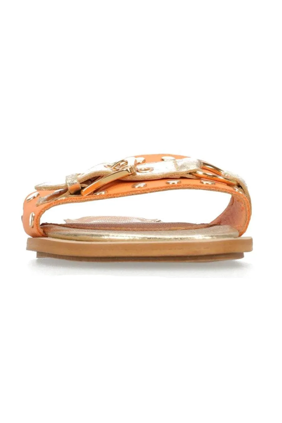Florence Slide Orange/Gold
