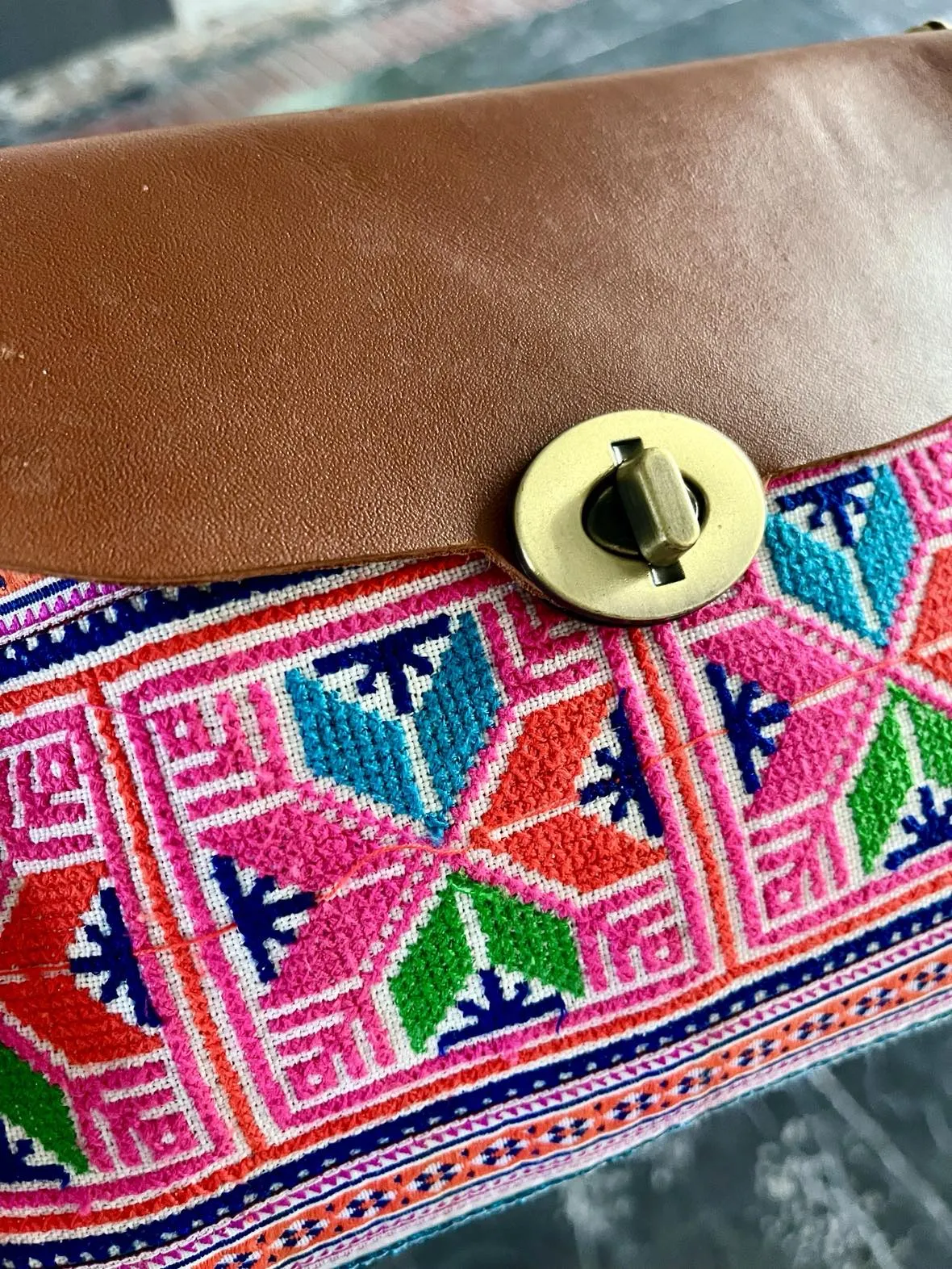Hmong Boho Handbag