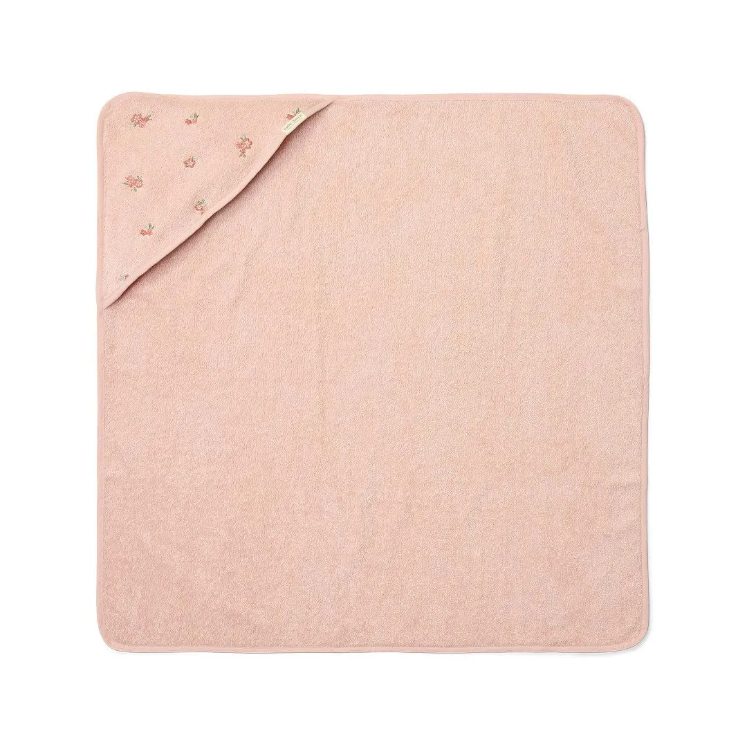 Little Dutch Hooded Towel - 75x75 cm - Blossom/Pink