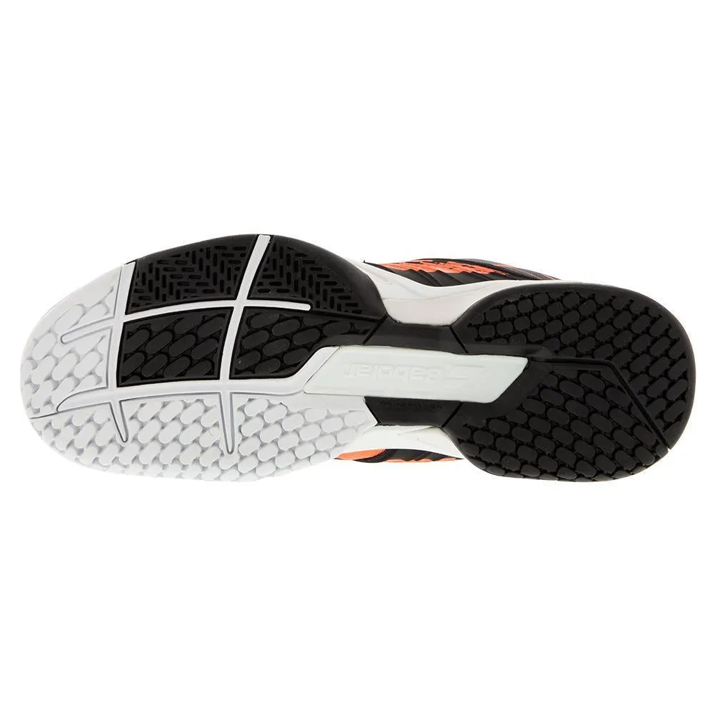 Men's Propulse Fury Black and Fluo Strike All Court Tennis Shoes