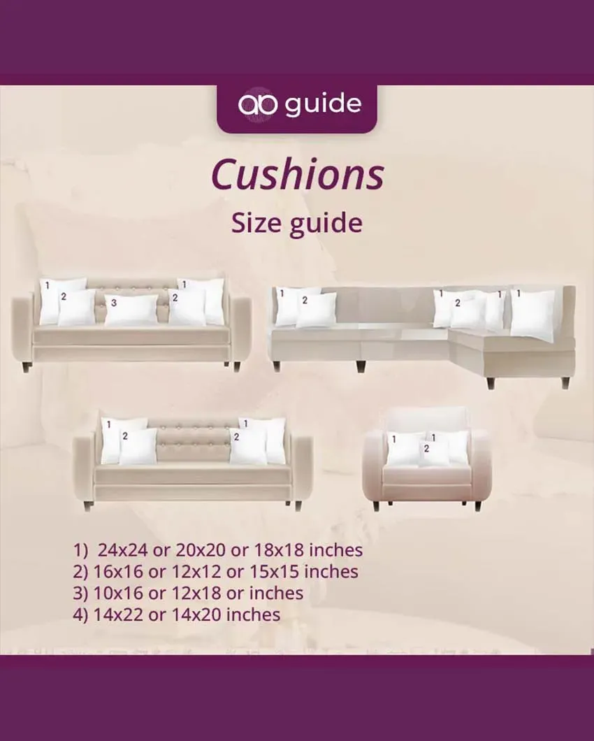 Premium Metal Button Velvet Cushion Cover | 16 x 16 inches
