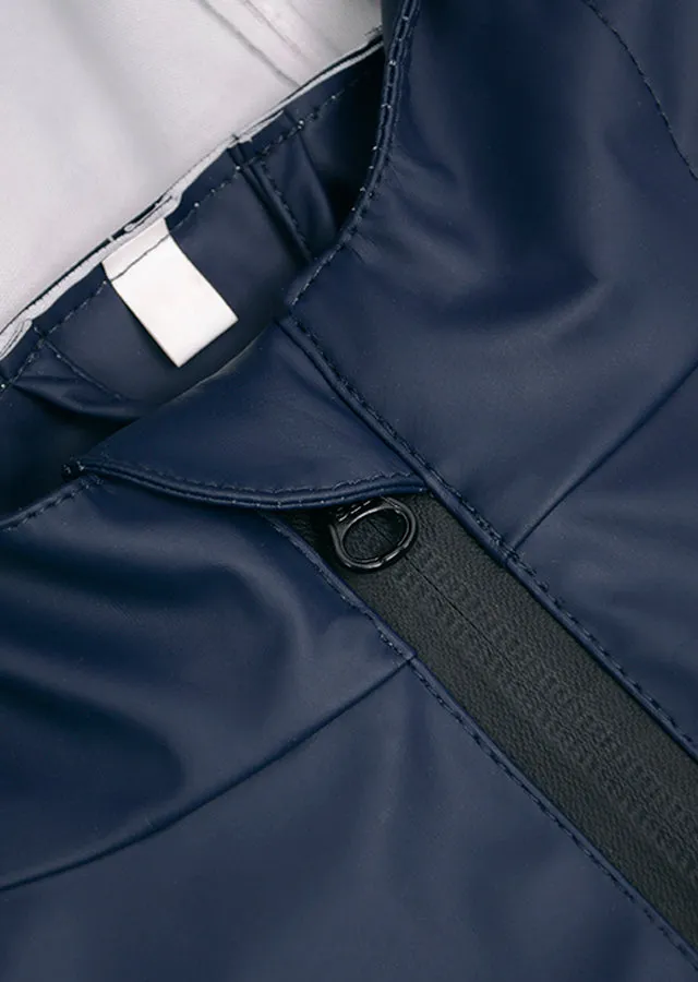 PU Splash Navy All in One Rainsuit