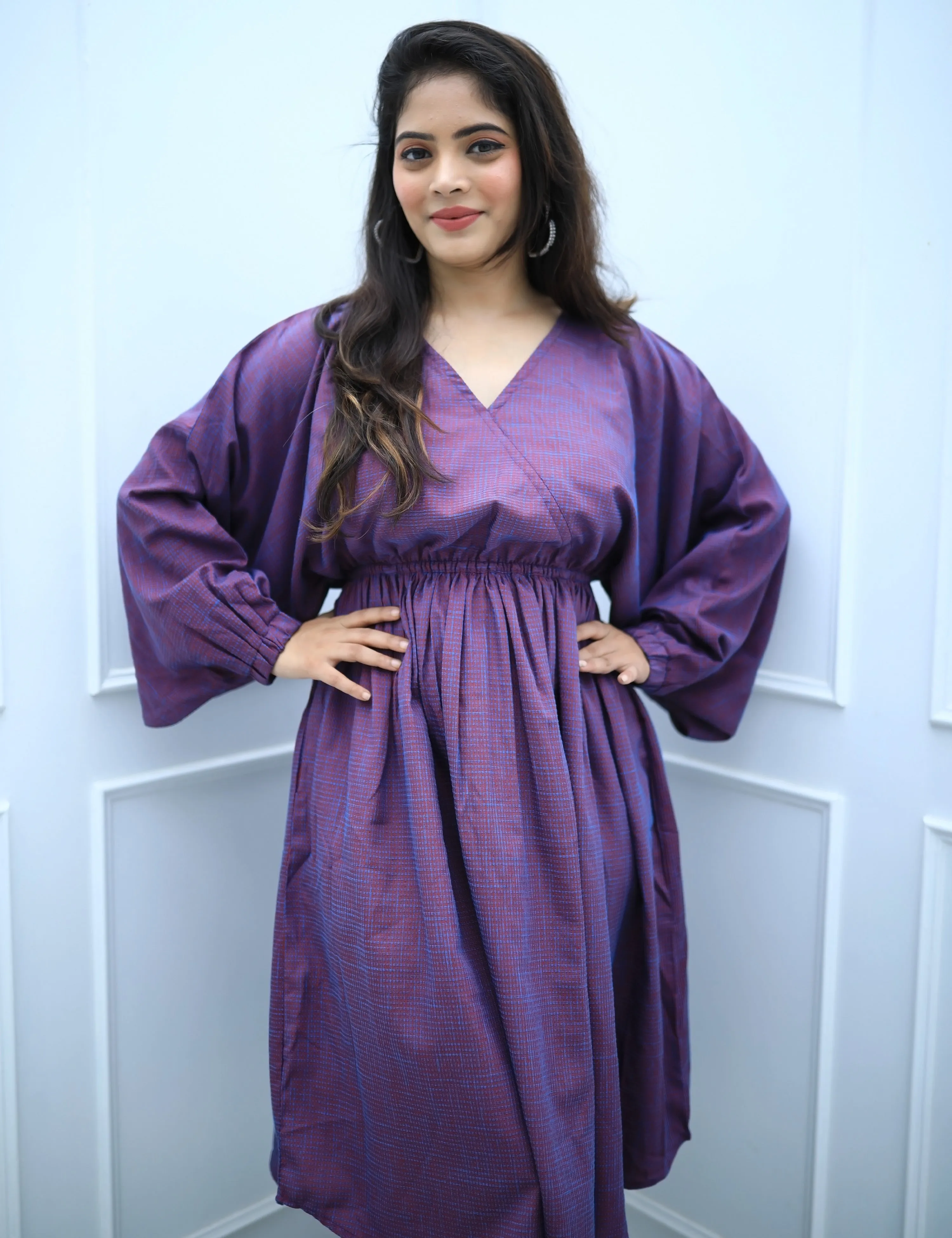 Purple Reign Midi Dress