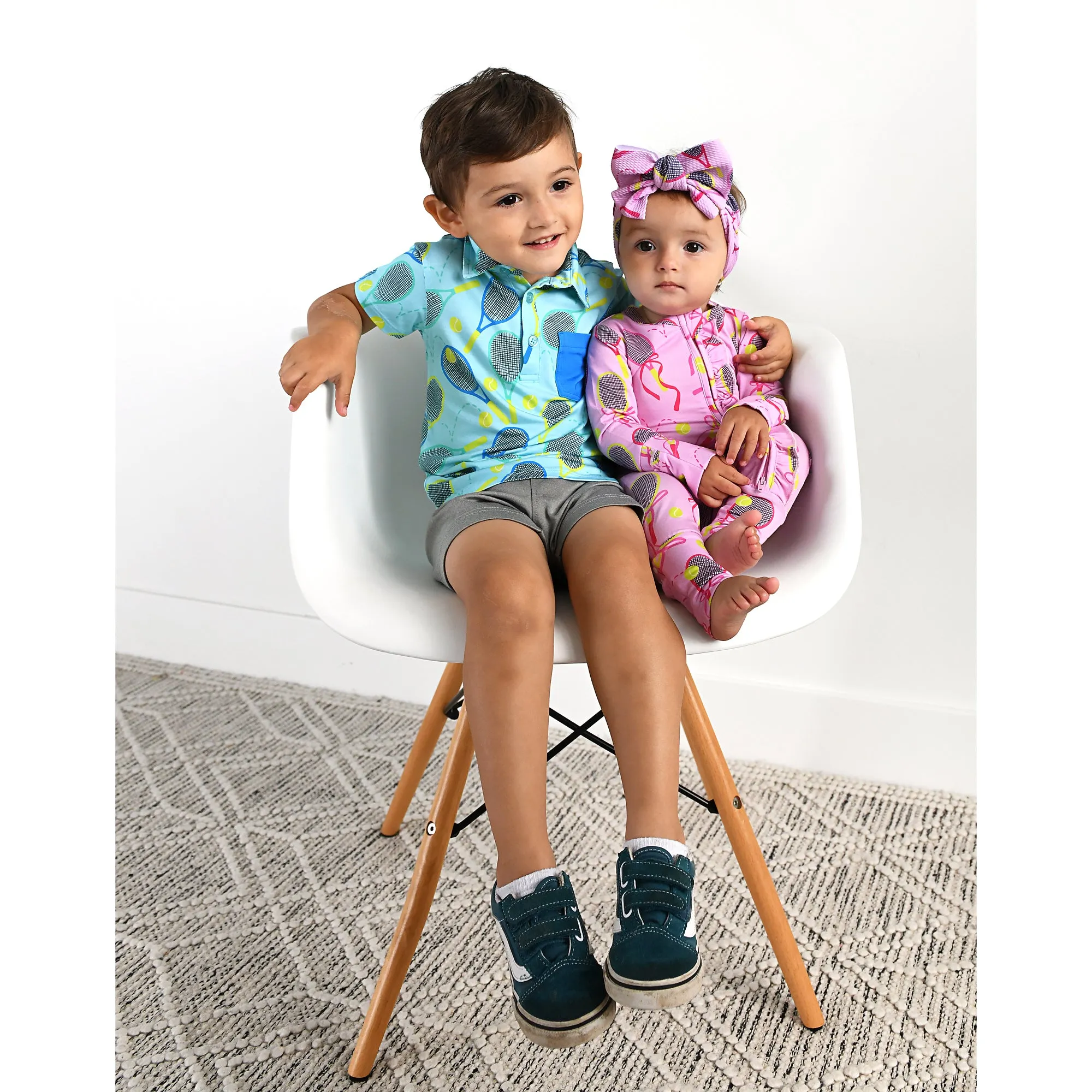 Serena Pink Tennis HEADWRAP