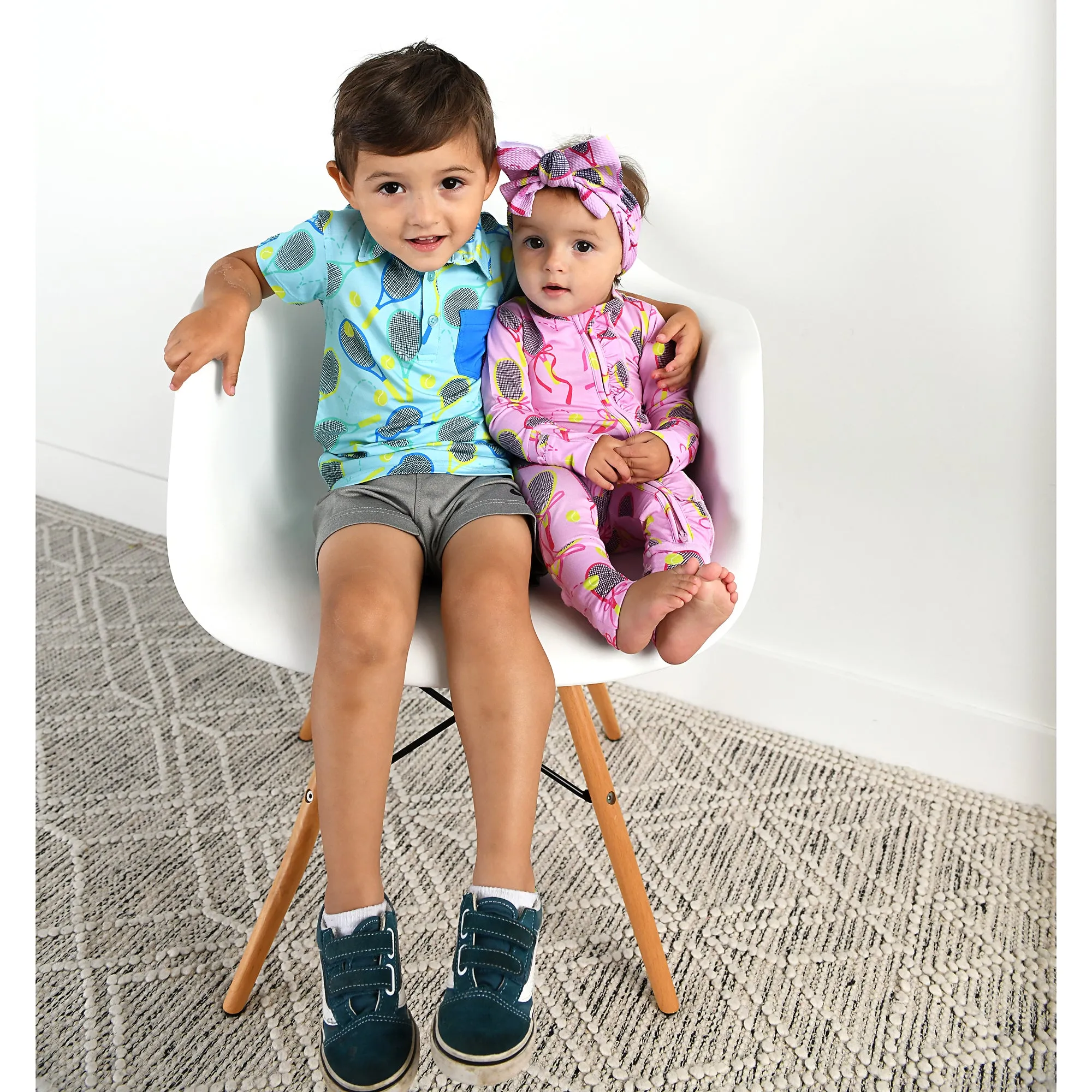 Serena Pink Tennis HEADWRAP