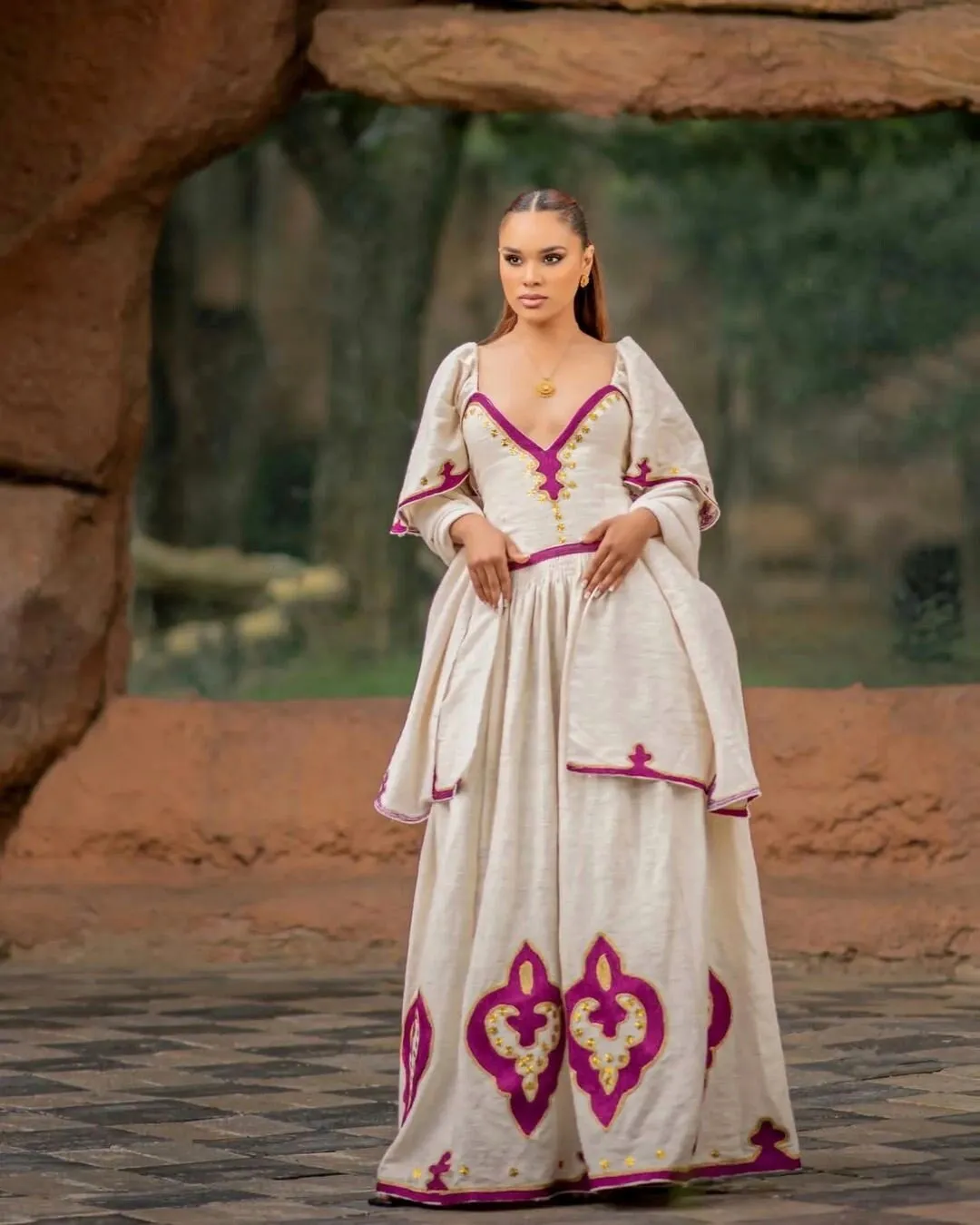 Simple Habesha Dress Handwoven Habesha Kemis Modern Traditional Dress Eritrean Dress