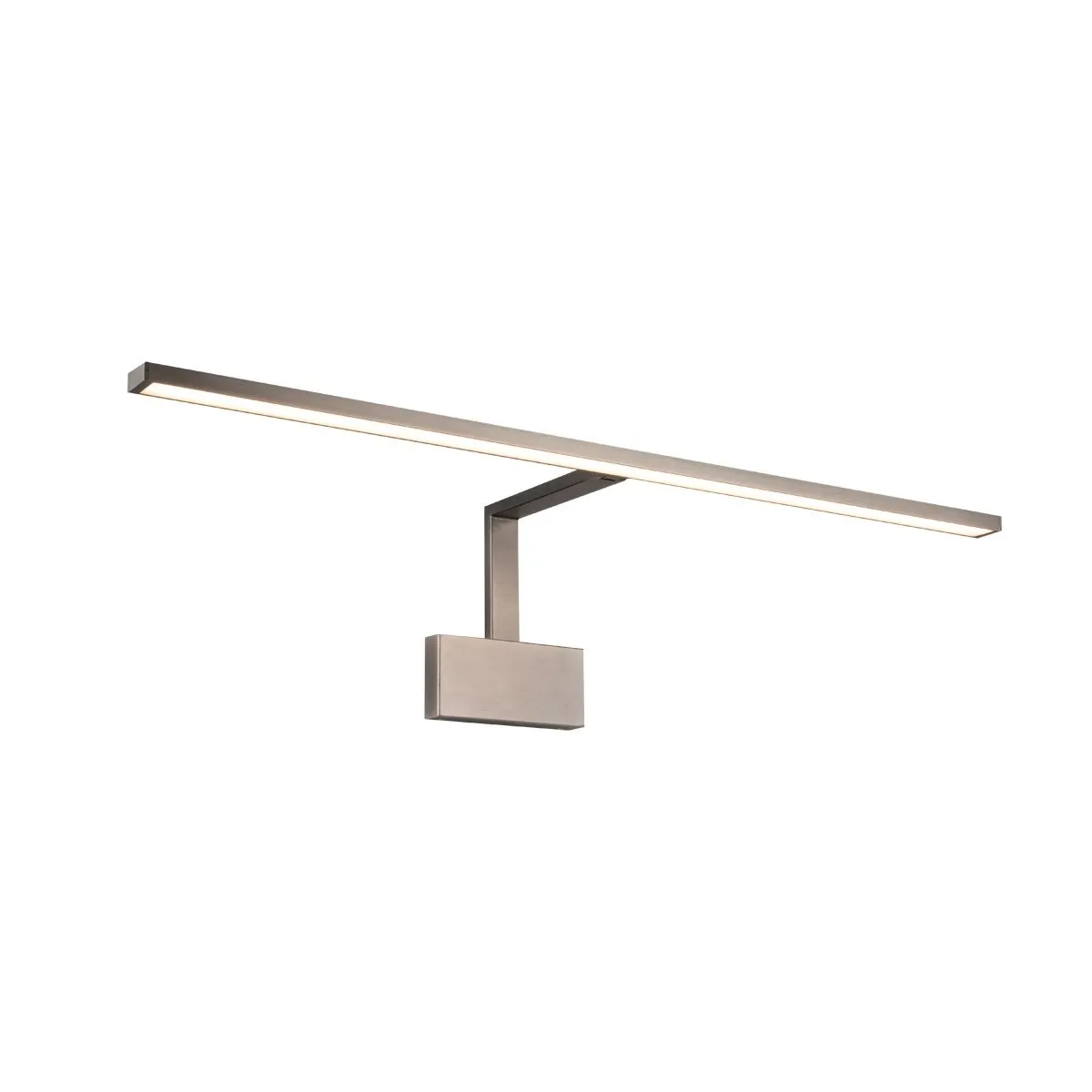 Uptown 34 in. Rotating LED Picture Light 3000K Brushed Nickel Finish