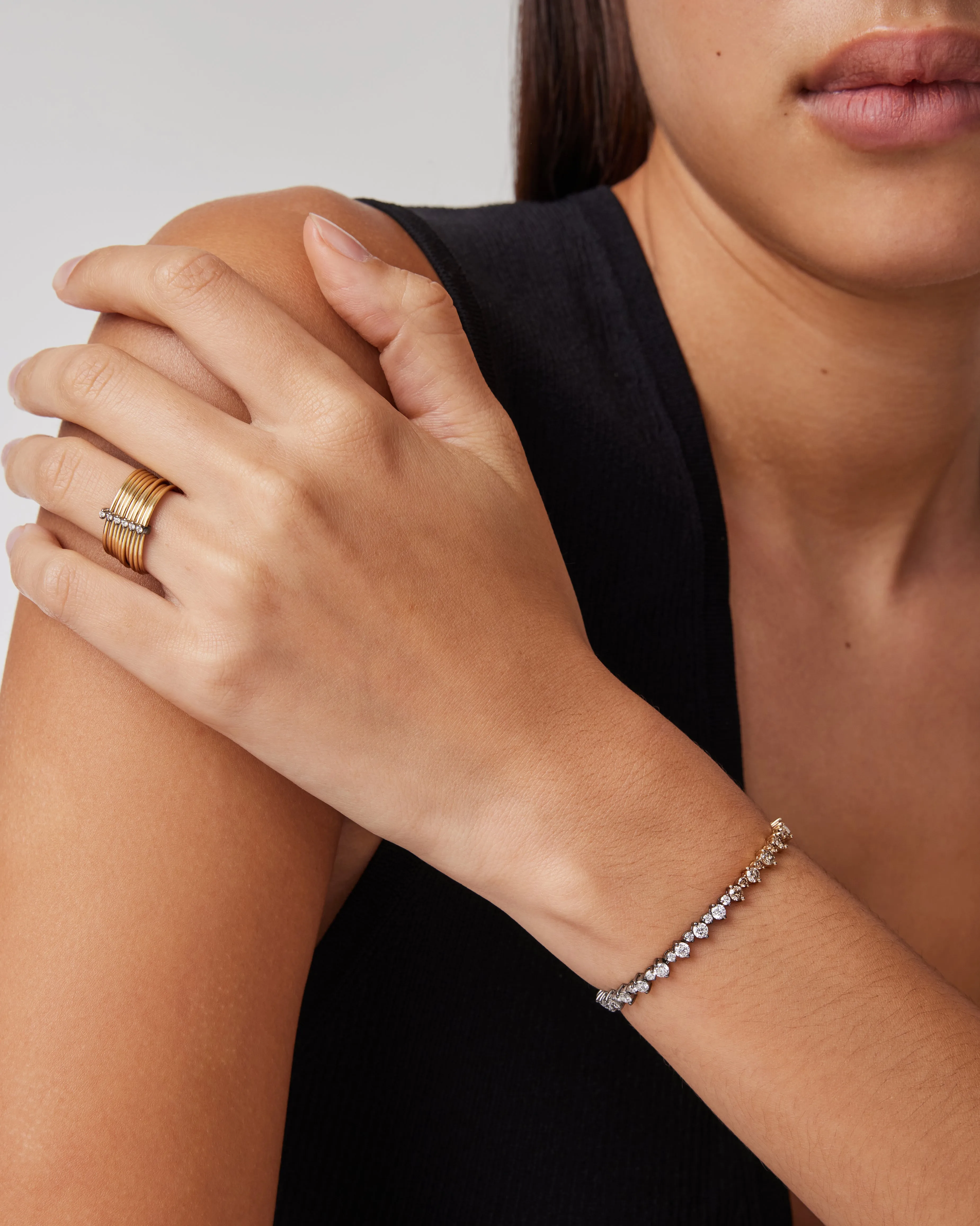Urchin Lace Tennis Bracelet
