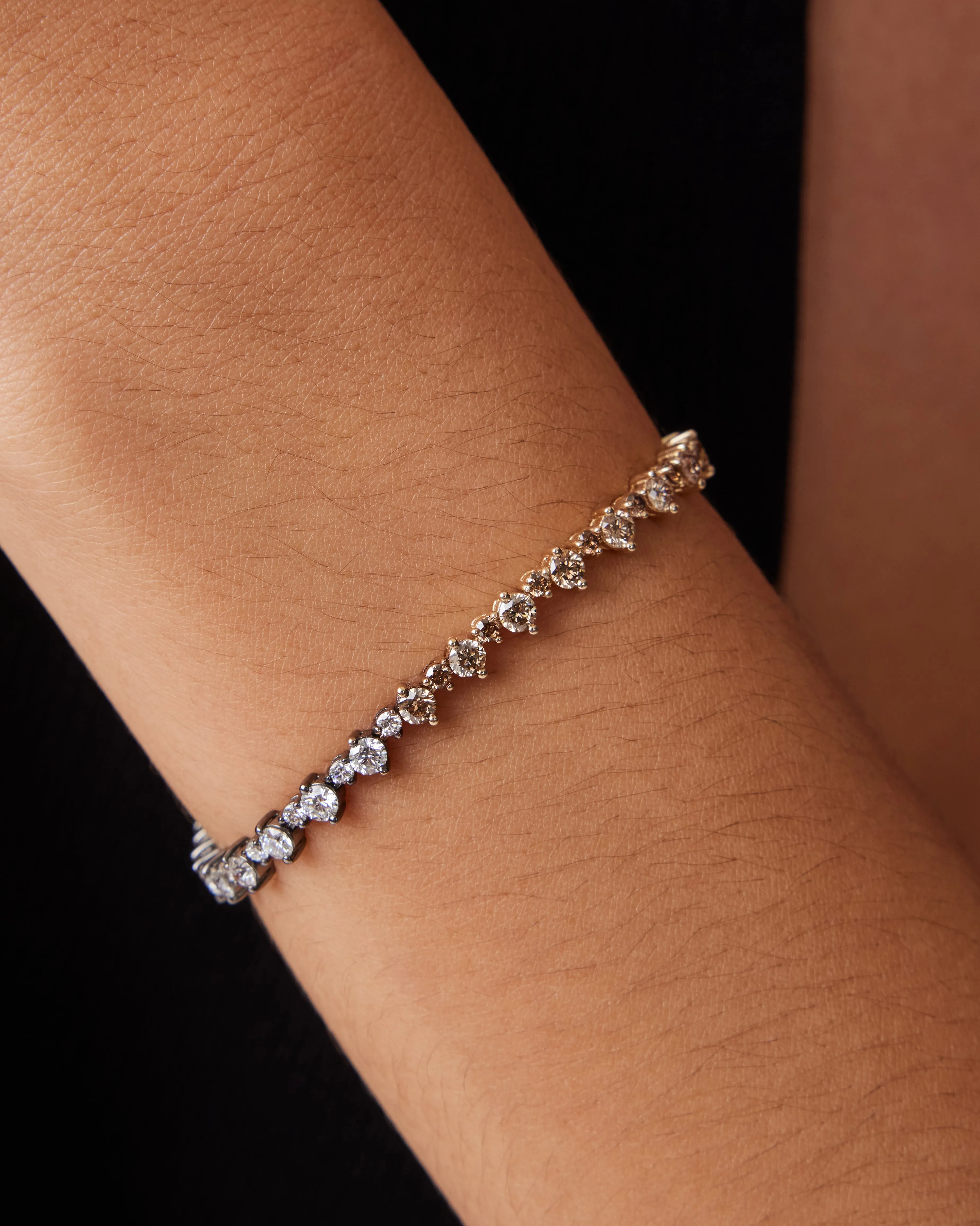Urchin Lace Tennis Bracelet