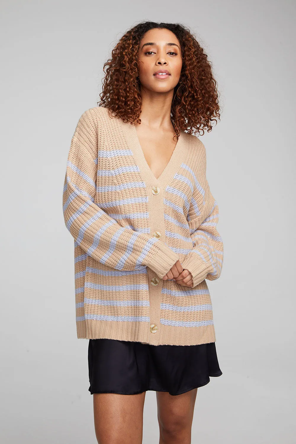 Vibe Fairfax Stripe Cardigan