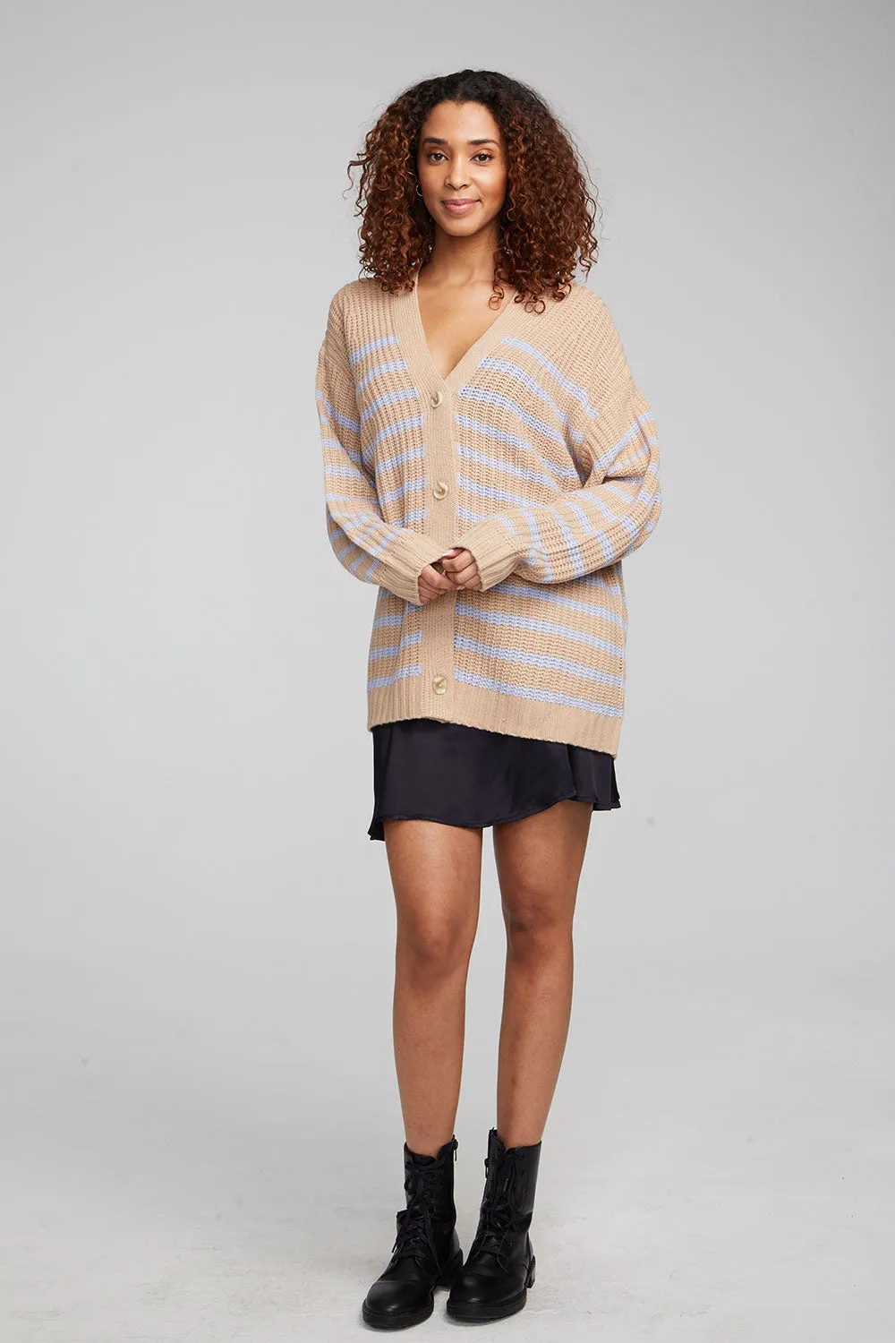 Vibe Fairfax Stripe Cardigan