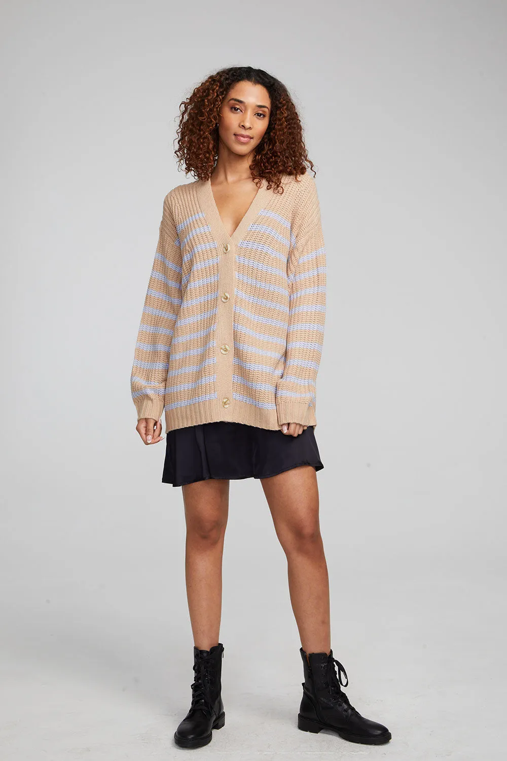 Vibe Fairfax Stripe Cardigan